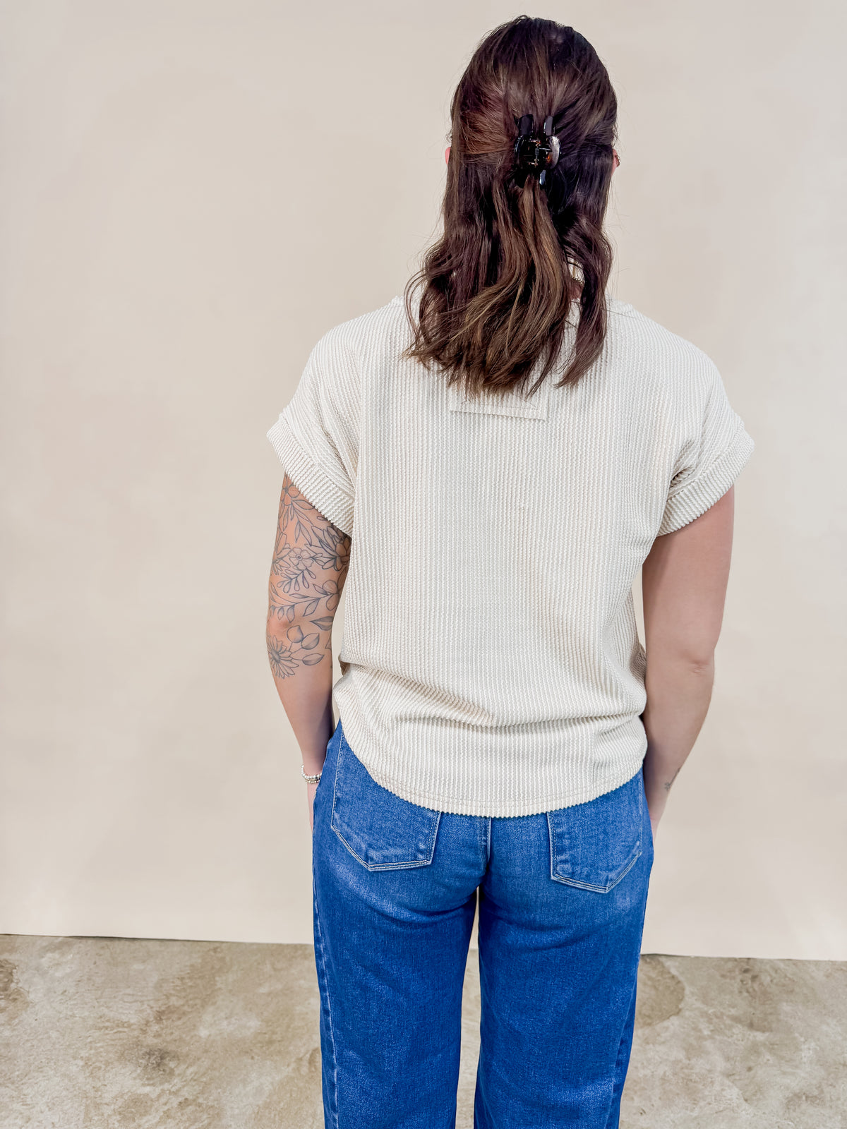 Sasha Ribbed Knit Top