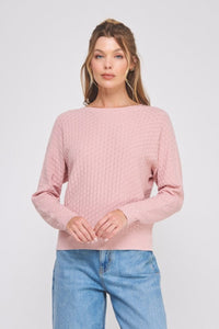 Flora Mock Neck Sweater