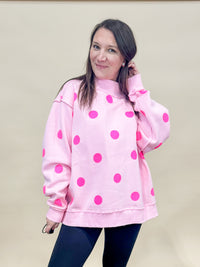 Amore Reversible Mock Neck Sweatshirt