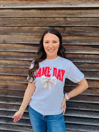 Gameday Bow Graphic tee