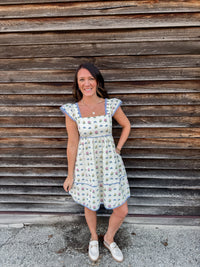 Daisy Charm Mini Dress