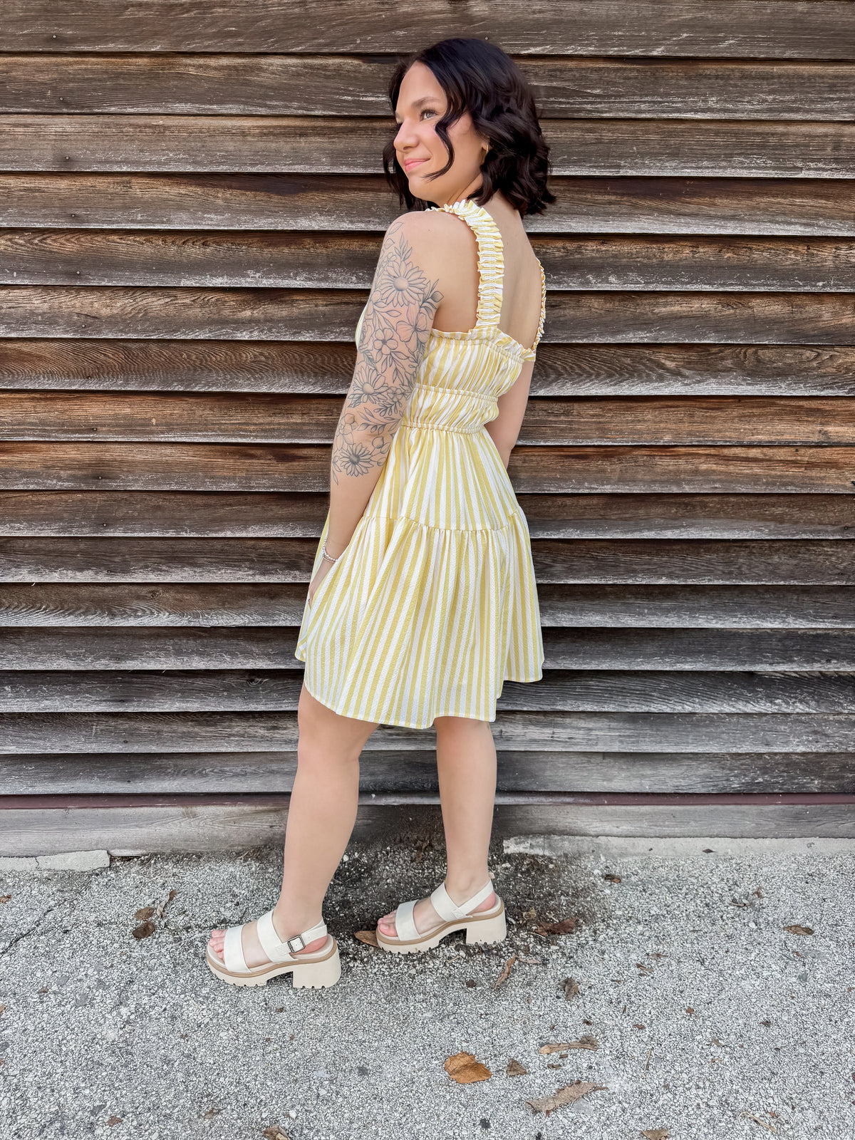 Sunbeam Charm Mini Dress