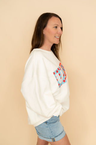 USA Patchwork Sweatshirt