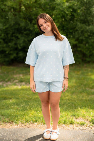 Eden Polka Dot Top and Shorts Set