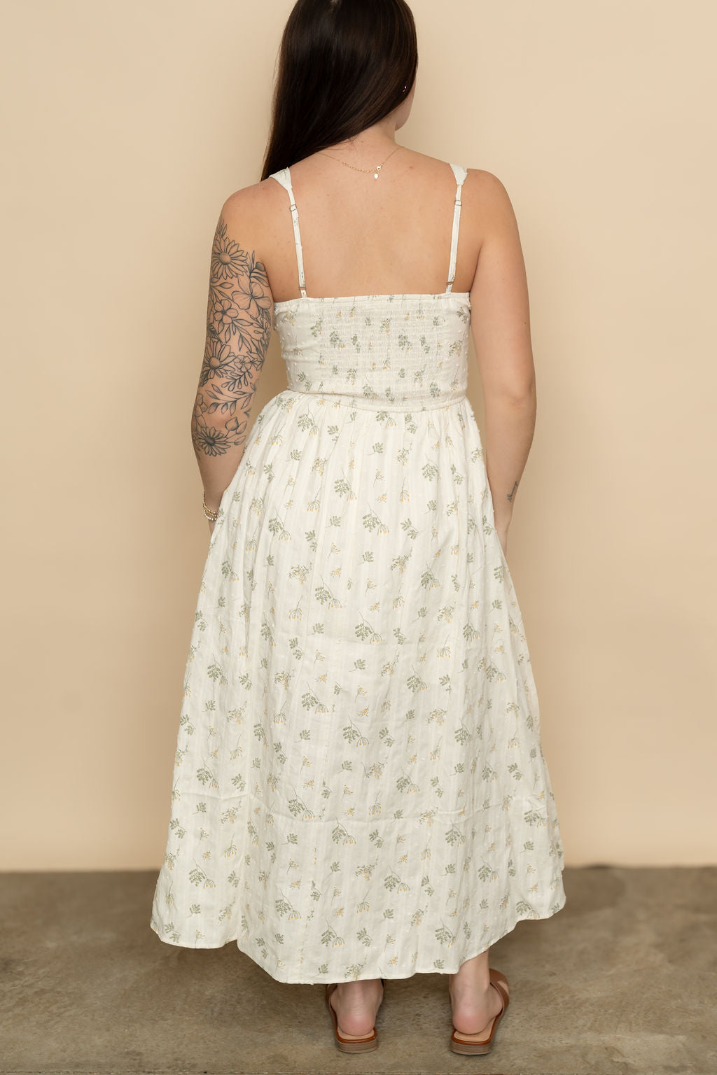 Fran Floral Midi Dress