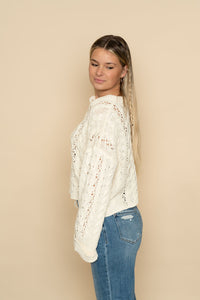 Alix Knit Button Down Sweater