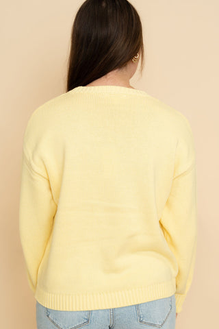 Willow Fish Sweater - Yellow