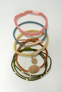 Bracelet Hair Tie Sets