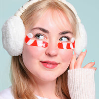 Christmas Holiday Candy Cane Cutie Depuffing Undereye Masks