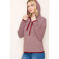 Heather Waffle Pullover