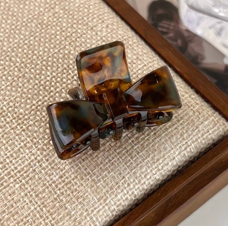 Mini Bowtie Hair Claws