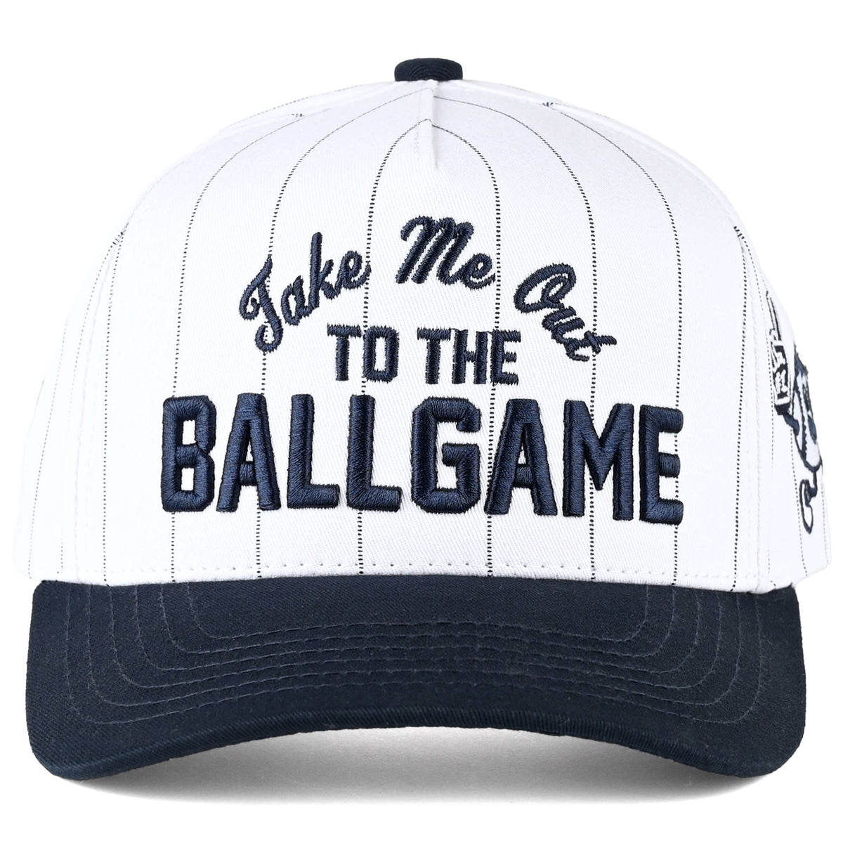 Take Me Out To The Ballgame Letter Cap