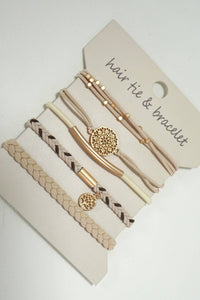 Bracelet Hair Tie Sets