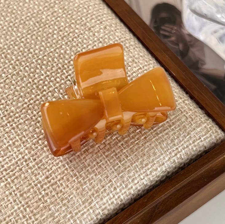 Mini Bowtie Hair Claws