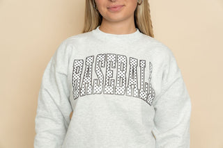 Baseball Graphic Sweatshirt - Wild Lavender Boutique