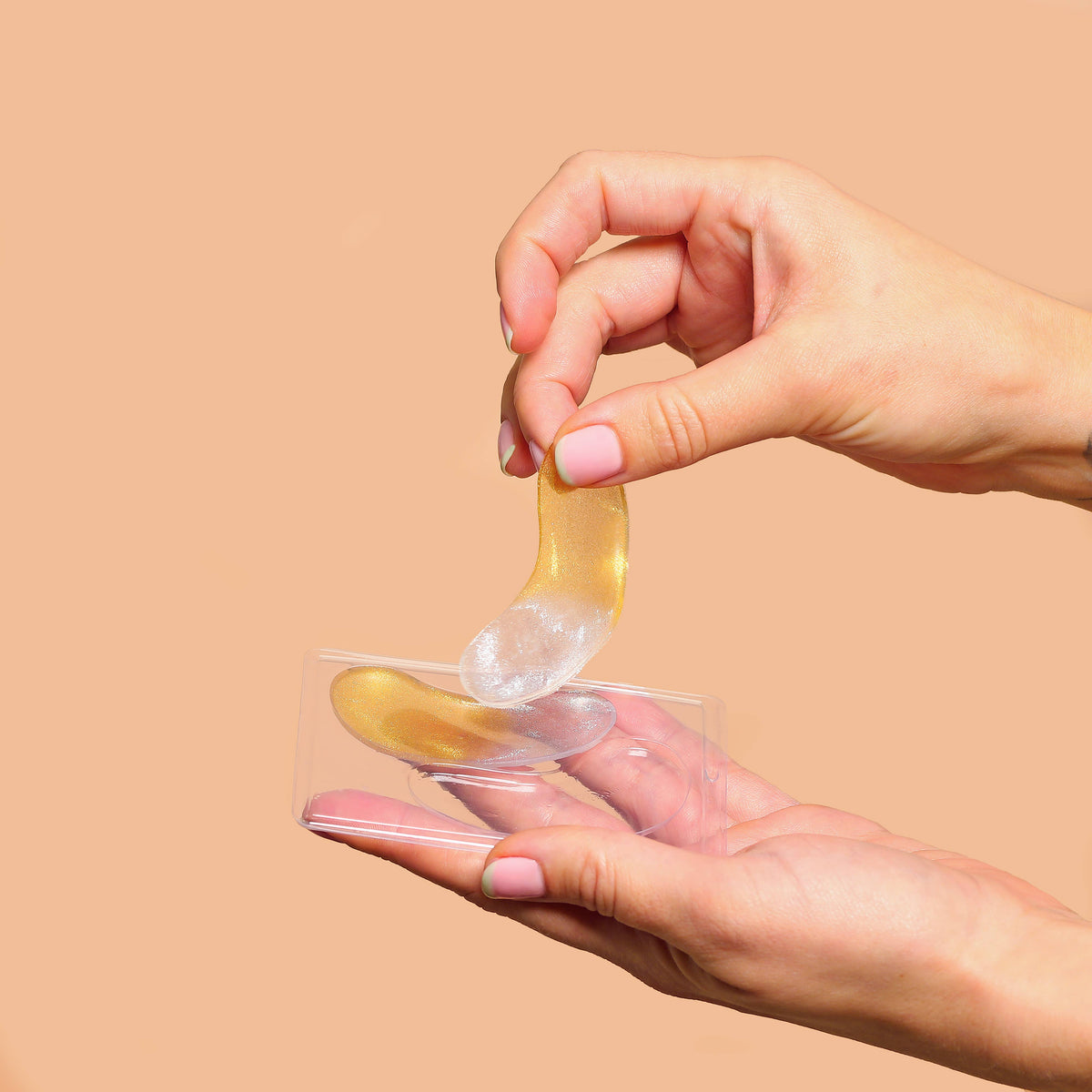 Christmas Holiday Candy Striped Anti-Aging Undereye Masks