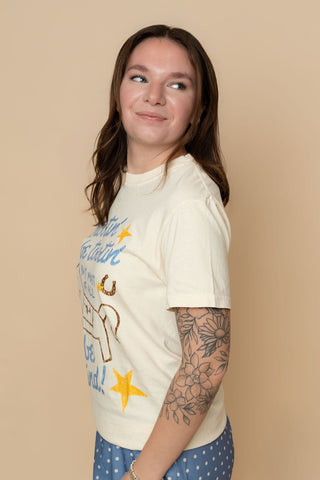 Be Rootin' Be Tootin' Be Kind Graphic Tee - Wild Lavender Boutique