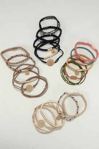 Bracelet Hair Tie Sets - Wild Lavender Boutique