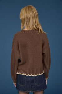 Khloe Calbe Knit Sweater