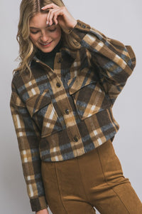 Jessie Cropped Shacket