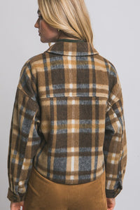Jessie Cropped Shacket