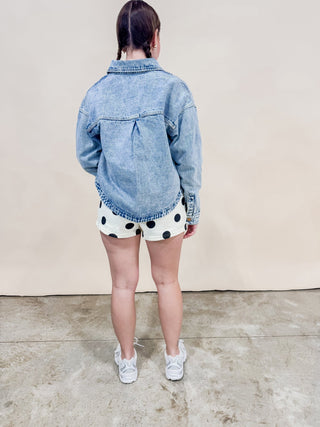 Brynn Denim Jacket - Wild Lavender Boutique