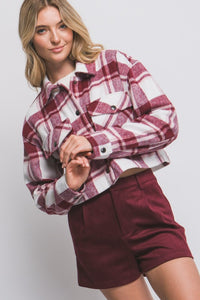 Jessie Cropped Shacket