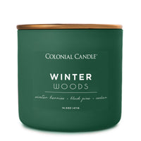 Winter Woods Scented Jar Candle, Soy Blend Wax, 14.5oz