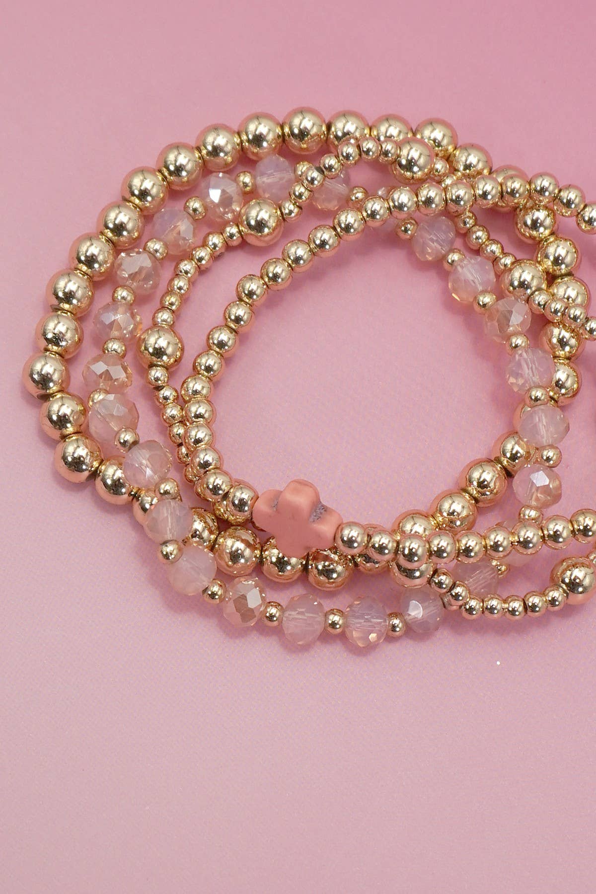 Cross Bracelet Stack