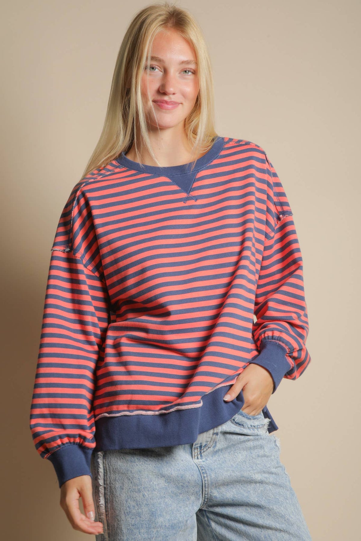 Sandra Oversized Knit Top