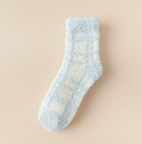 Soft Cozy Plaid Socks