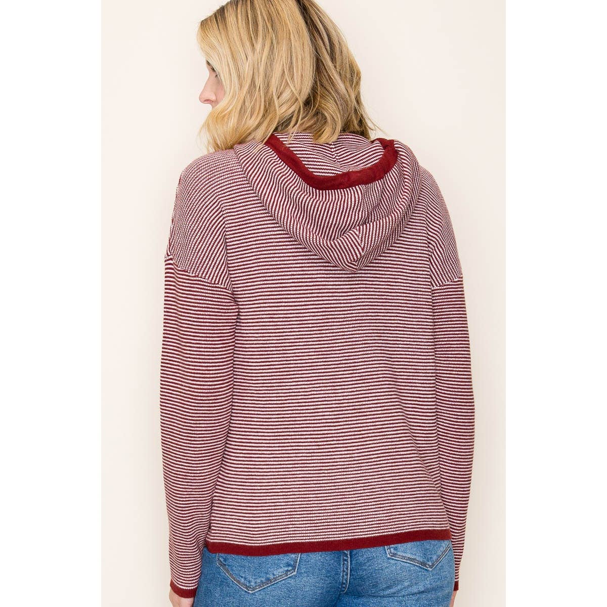 Heather Waffle Pullover