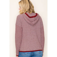 Heather Waffle Pullover