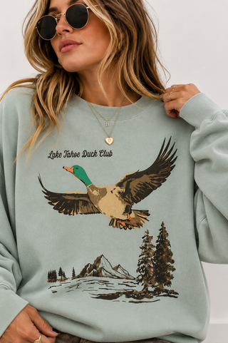Lake Tahoe Duck Club Sage Sweatshirt