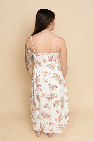 Callie Floral Corset Maxi - Wild Lavender Boutique