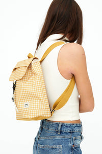 Scout Mini Backpack - Vichy Mustard