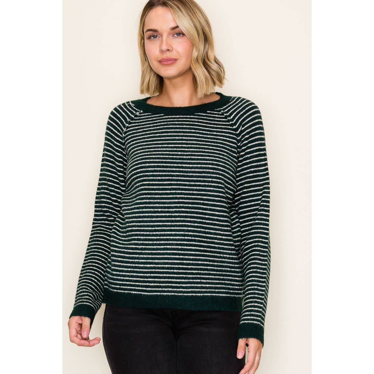 Scarla Striped Sweater