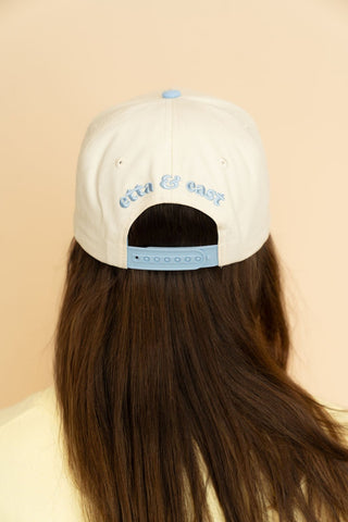 Chaos Club Trucker Hat - Polka Dot Denim - Wild Lavender Boutique