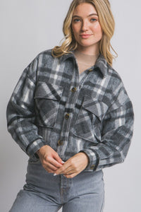 Jessie Cropped Shacket