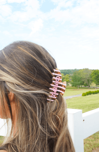 Coffee Plz Hair Clip - Wild Lavender Boutique