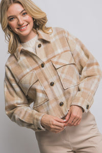 Jessie Cropped Shacket