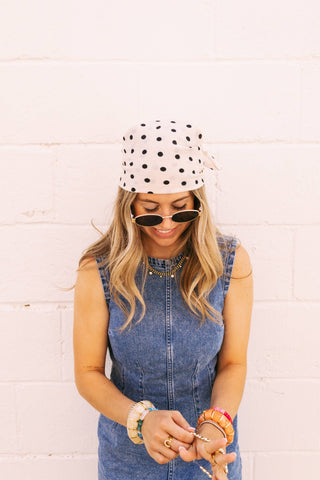 Cup of Tea Bandana Scarf - Wild Lavender Boutique