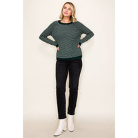 Scarla Striped Sweater