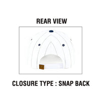 Home Run Letter Stripe Two Tone Trucker Cap