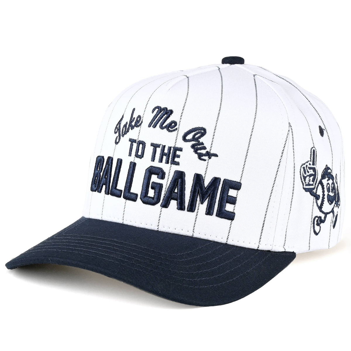 Take Me Out To The Ballgame Letter Cap