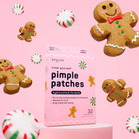 Christmas Holiday Gingerbread & Candies Pimple Patches