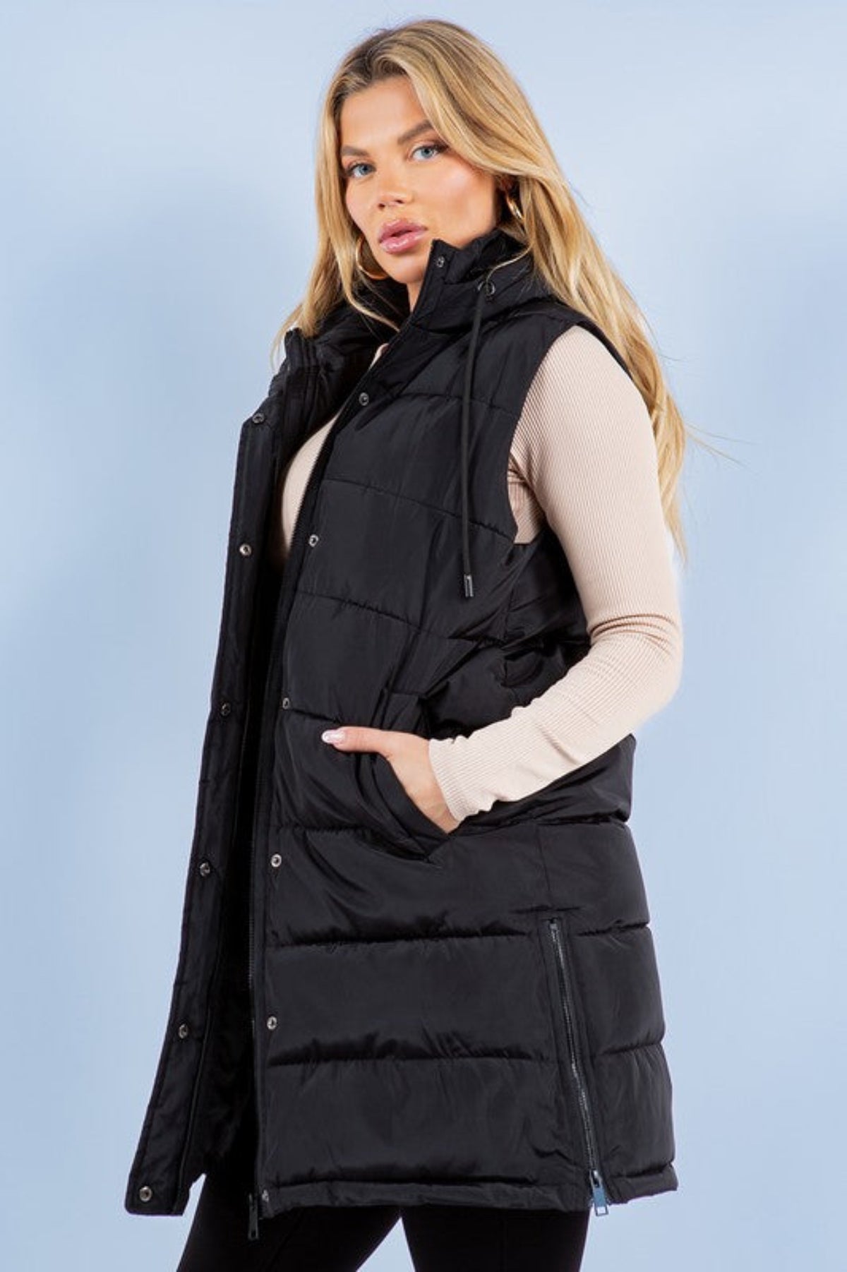 Johnny Long Puffer Vest