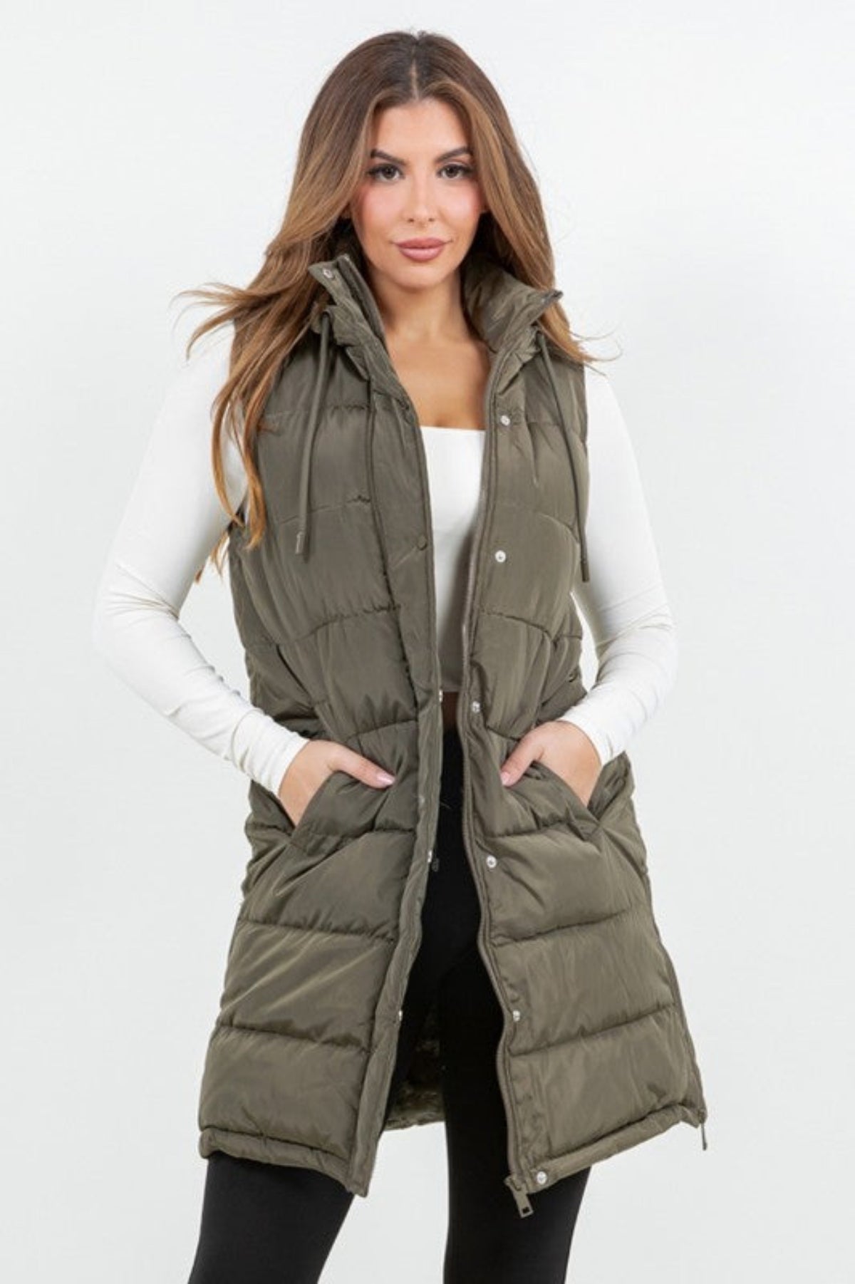 Johnny Long Puffer Vest