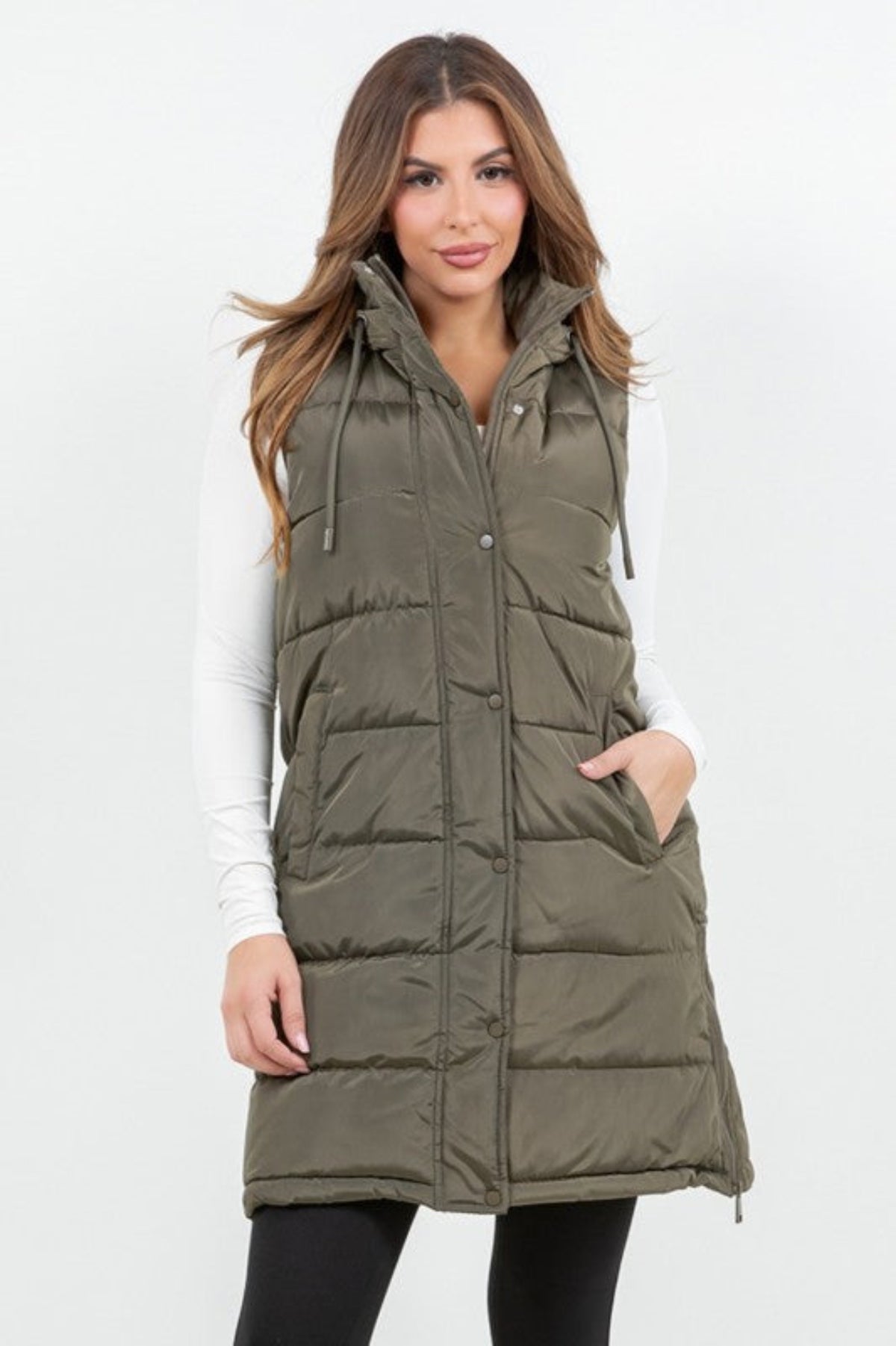 Johnny Long Puffer Vest