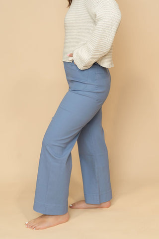 Drew Cropped Wide Leg Pant - Wild Lavender Boutique